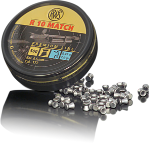 RWS Diabolos R 10 Match LP 4,50mm