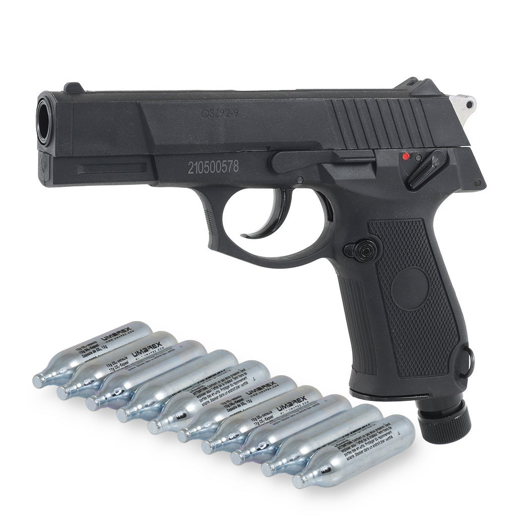 Concorde Defender Training Marker Kal.50 Home Defense Pistole Sparset +10 CO2 Kapseln