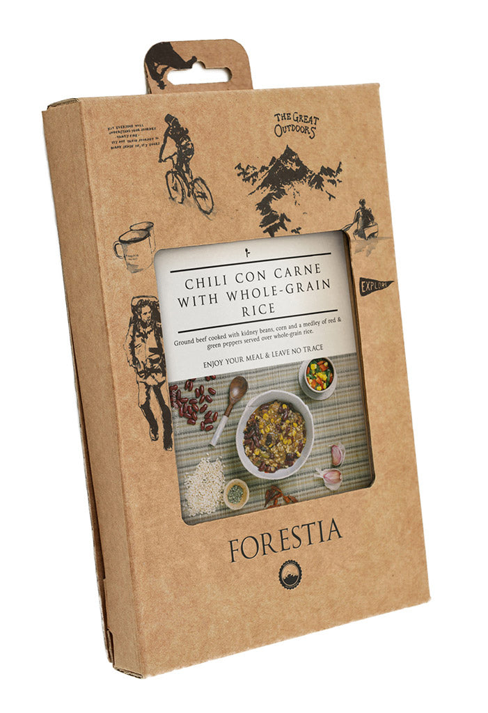 Forestia Essensration "Chili Con Carne mit Vollkornreis"