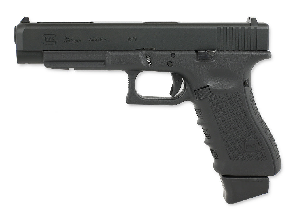 Glock 34 Deluxe Edition Gasblowback Airsoftpistole Kaliber 6mm - Original Lizenz + Markings