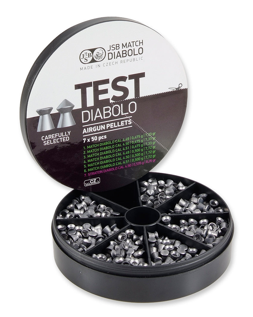 JSB Match Diabolo Tester für 4,50mm Luftgewehre Luftpistolen0,520-0,535g