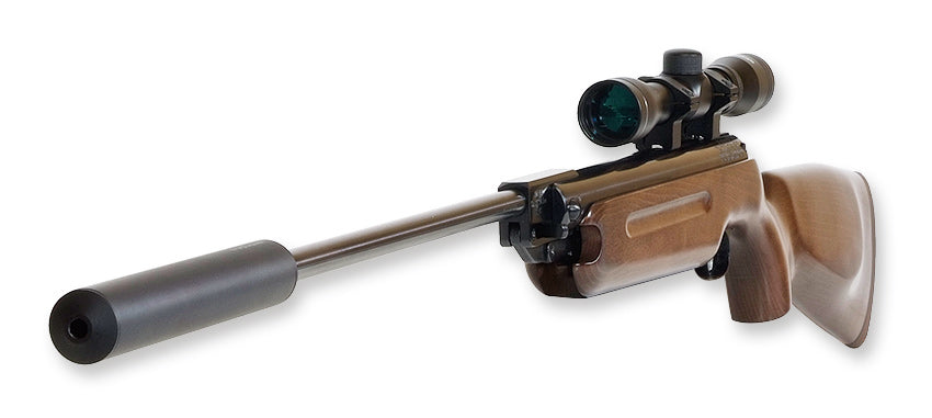 TOP ! Weihrauch HW35k Luftgewehr 4,5mm mit Schalldämpfer + ZF 4x32