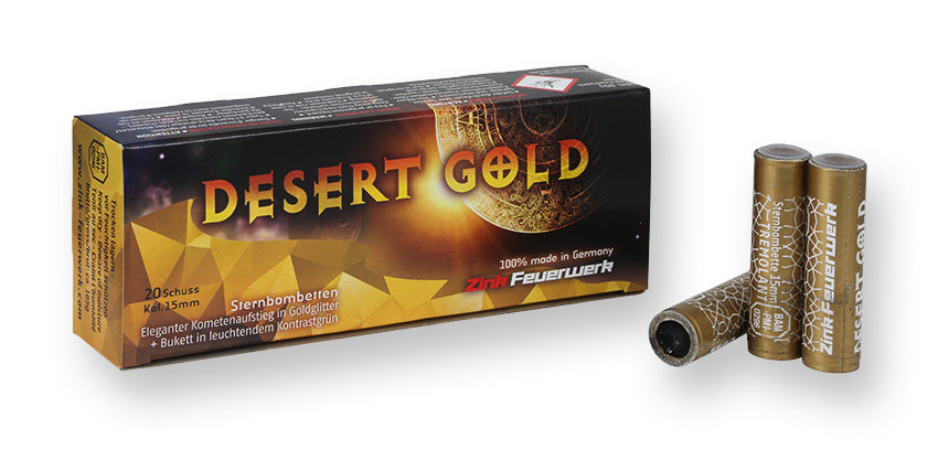 Desert Gold Sternbombetten 20 tlg. Zink