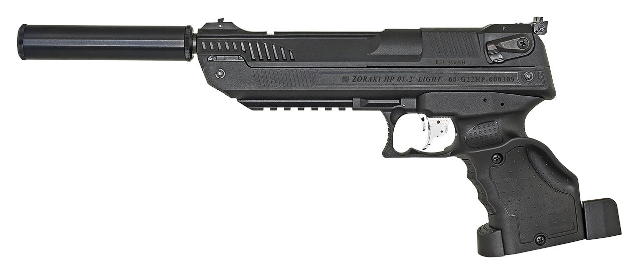 Zoraki HP01 Luftpistole Rechtshand 4,5mm im Schalldämpfer Set