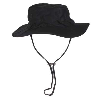 Boonie / Buschhut schwarz