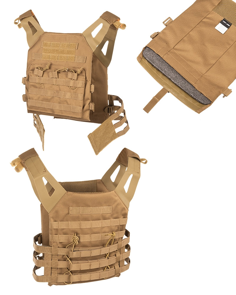 Plate Carrier GEN II - Taktische Weste für Airsoft mit Molle-System