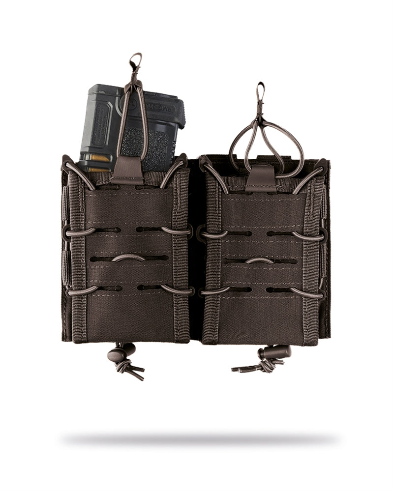 Magazintasche Open Top Flex Double – Airsoft, Taktische Weste, Flexibel