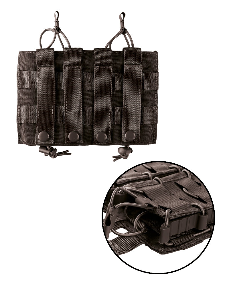 Magazintasche Open Top Flex Double – Airsoft, Taktische Weste, Flexibel