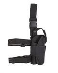 Taktisches Oberschenkelholster Universal schwarz – Einstellbar, Komfortabel, Airsoft
