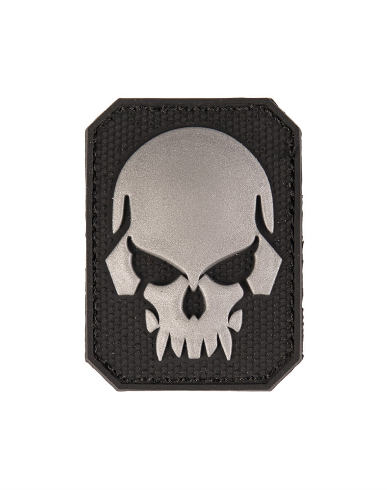 PATCH 3D SKULL PVC Klett SM Schwarz