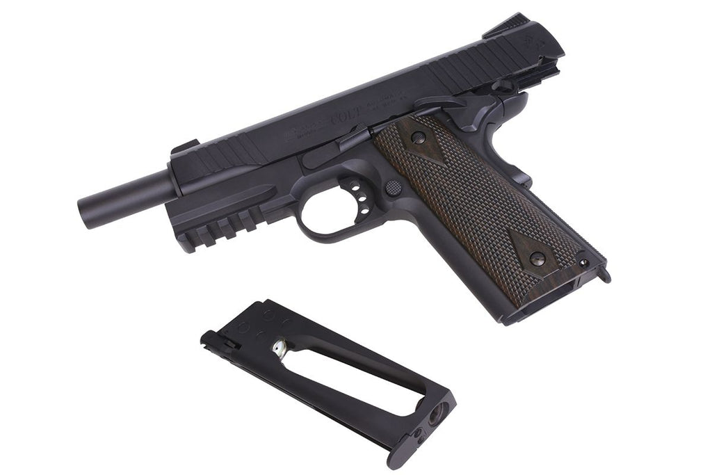 COLT 1911 Railgun CO2 Blowback Airsoftpistole 6mm BB