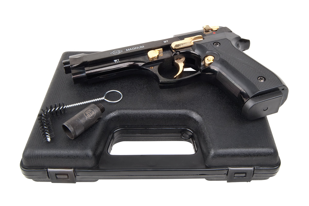 GSG Ekol Firat Magnum Schwarz-Gold 9mm PAK Schreckschuss