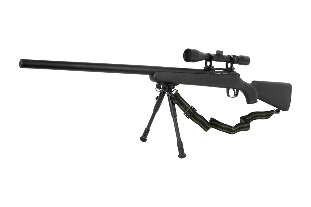 GSG MB03 Sniper Set Schwarz 6mm - Airsoft Federdruck - inkl. 3-9x40 Zielfernrohr