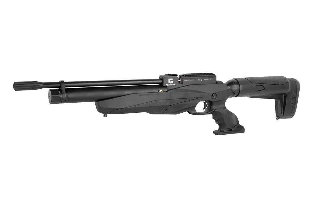 Reximex Tormenta schwarz – PCP Pressluftgewehr 4,5 mm Diabolo