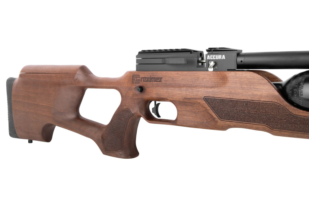 Reximex Accura Walnuss 4,5 mm – Präzises PCP Pressluftgewehr mit edlem Holzschaft