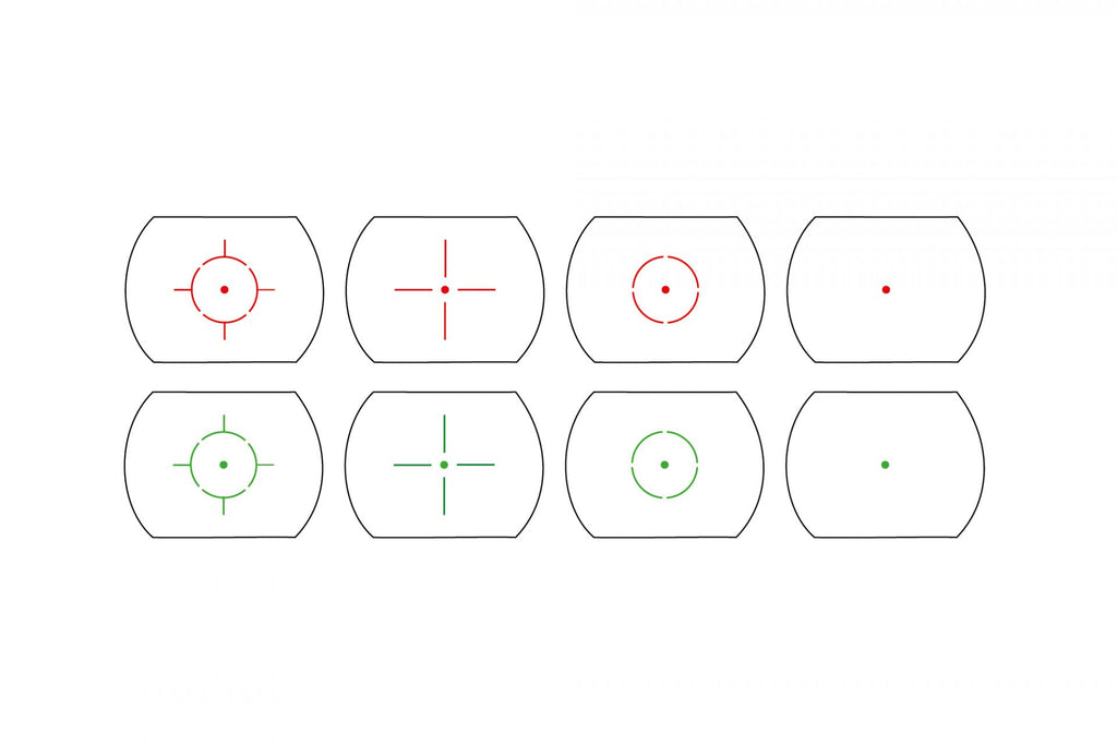 Mauser MDS Red/Green Dot Visier – Höhen- und Seitenverstellbar