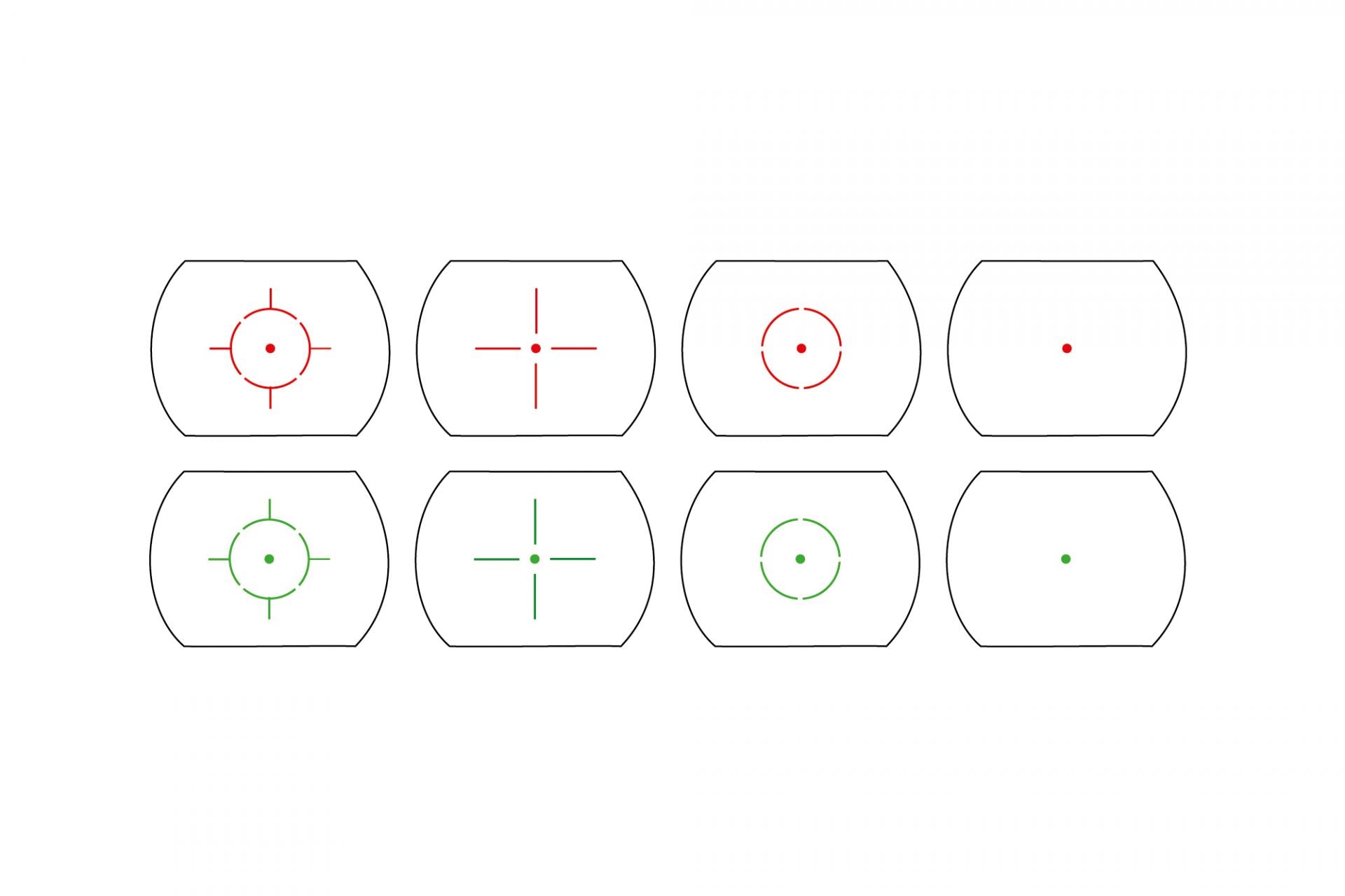 Mauser MDS Red/Green Dot Visier – Höhen- und Seitenverstellbar
