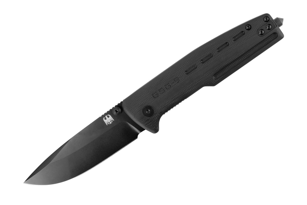 GSG-9 Klappmesser EM1 | Glatte Klinge | Glasbrecher