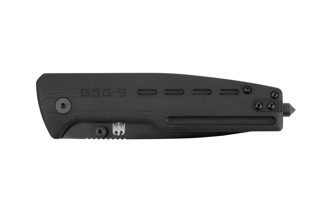 GSG-9 Klappmesser EM1 | Wellenschliff | Glasbrecher