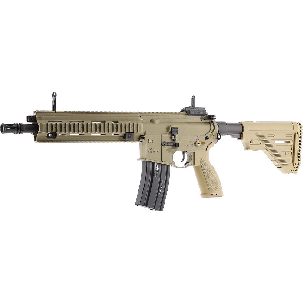 Heckler & Koch HK416 A5 Sportsline EyeTrace S-AEG – 6 mm BB Airsoftgewehr mit integriertem Tracer - grünbraun