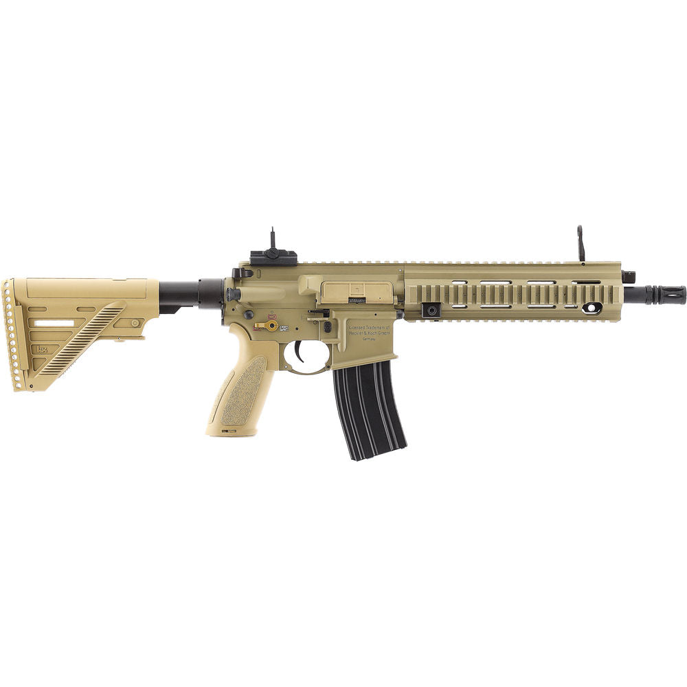 Heckler & Koch HK416 A5 Sportsline EyeTrace S-AEG – 6 mm BB Airsoftgewehr mit integriertem Tracer - grünbraun