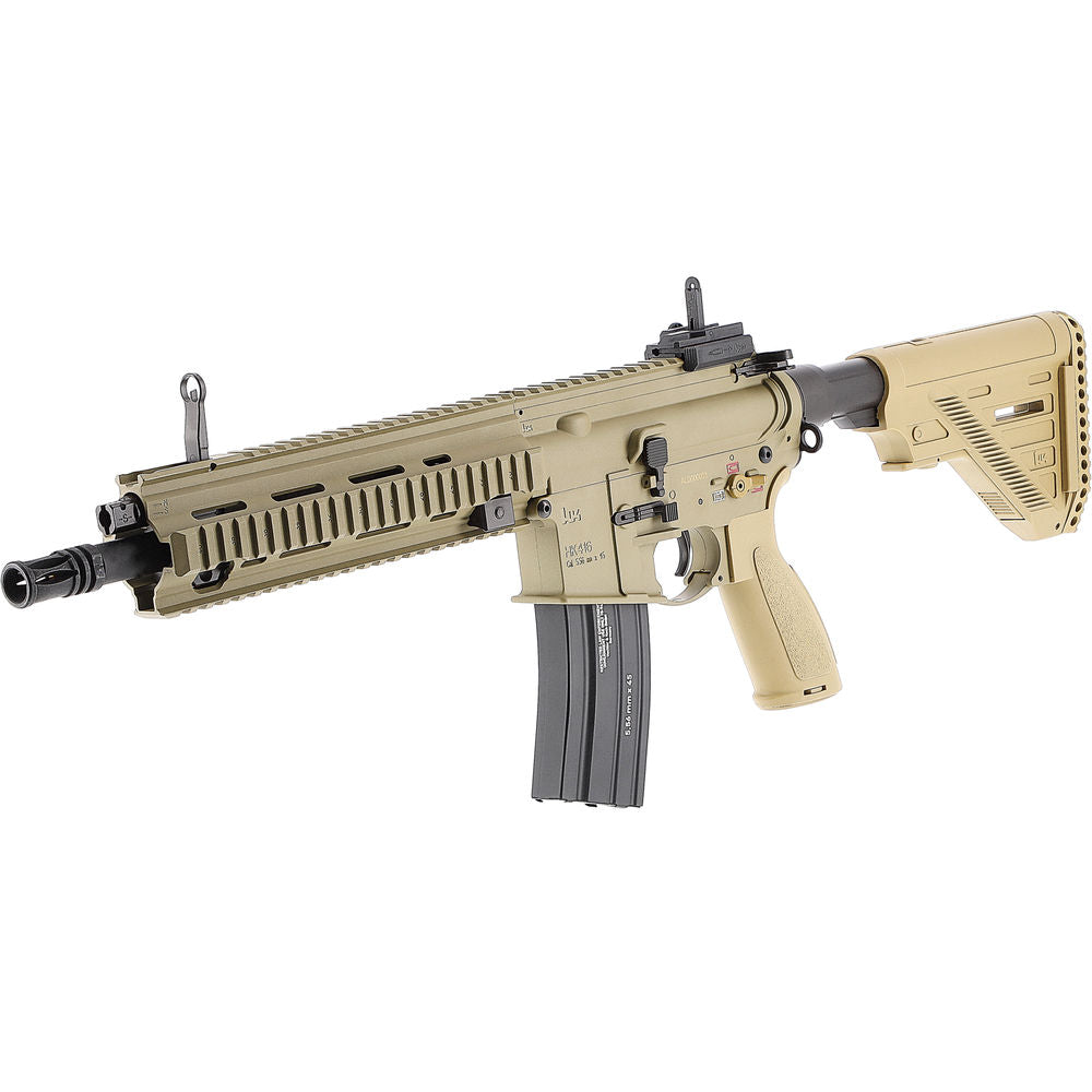 Heckler & Koch HK416 A5 Sportsline EyeTrace S-AEG – 6 mm BB Airsoftgewehr mit integriertem Tracer - grünbraun