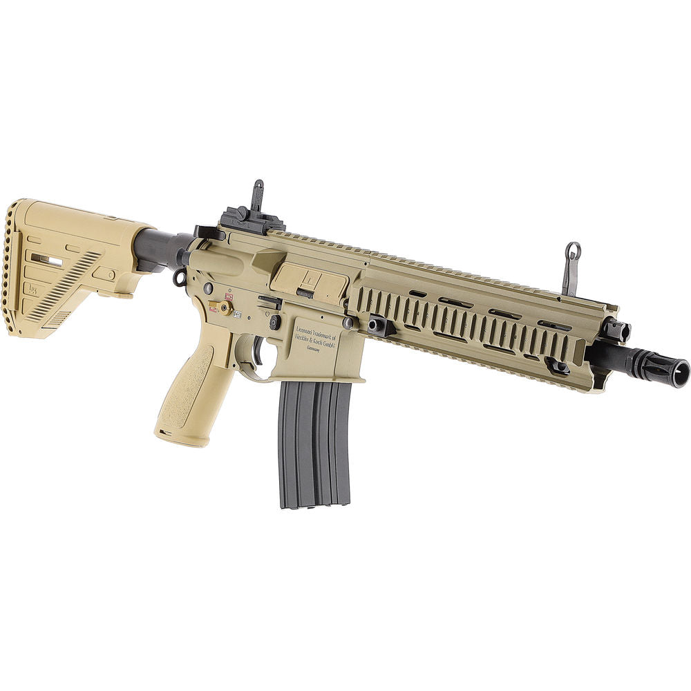 Heckler & Koch HK416 A5 Sportsline EyeTrace S-AEG – 6 mm BB Airsoftgewehr mit integriertem Tracer - grünbraun
