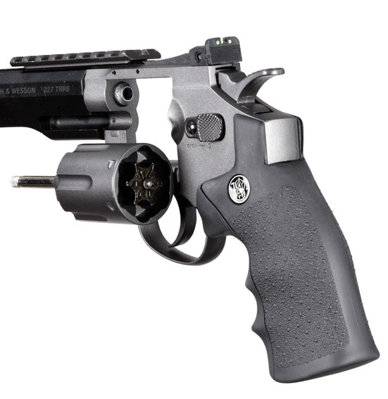 Dan Wesson 8" CO2 Revolver 4,5mm Sparset +10 CO2 Kapseln