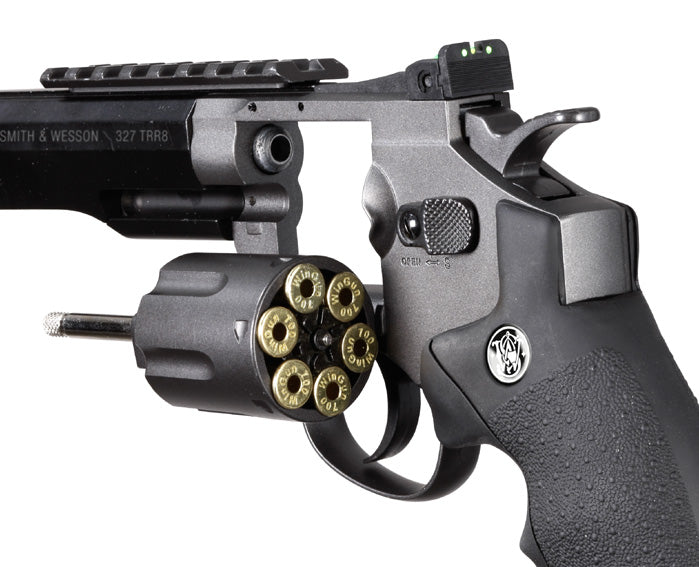 Dan Wesson 8" CO2 Revolver 4,5mm Sparset +10 CO2 Kapseln