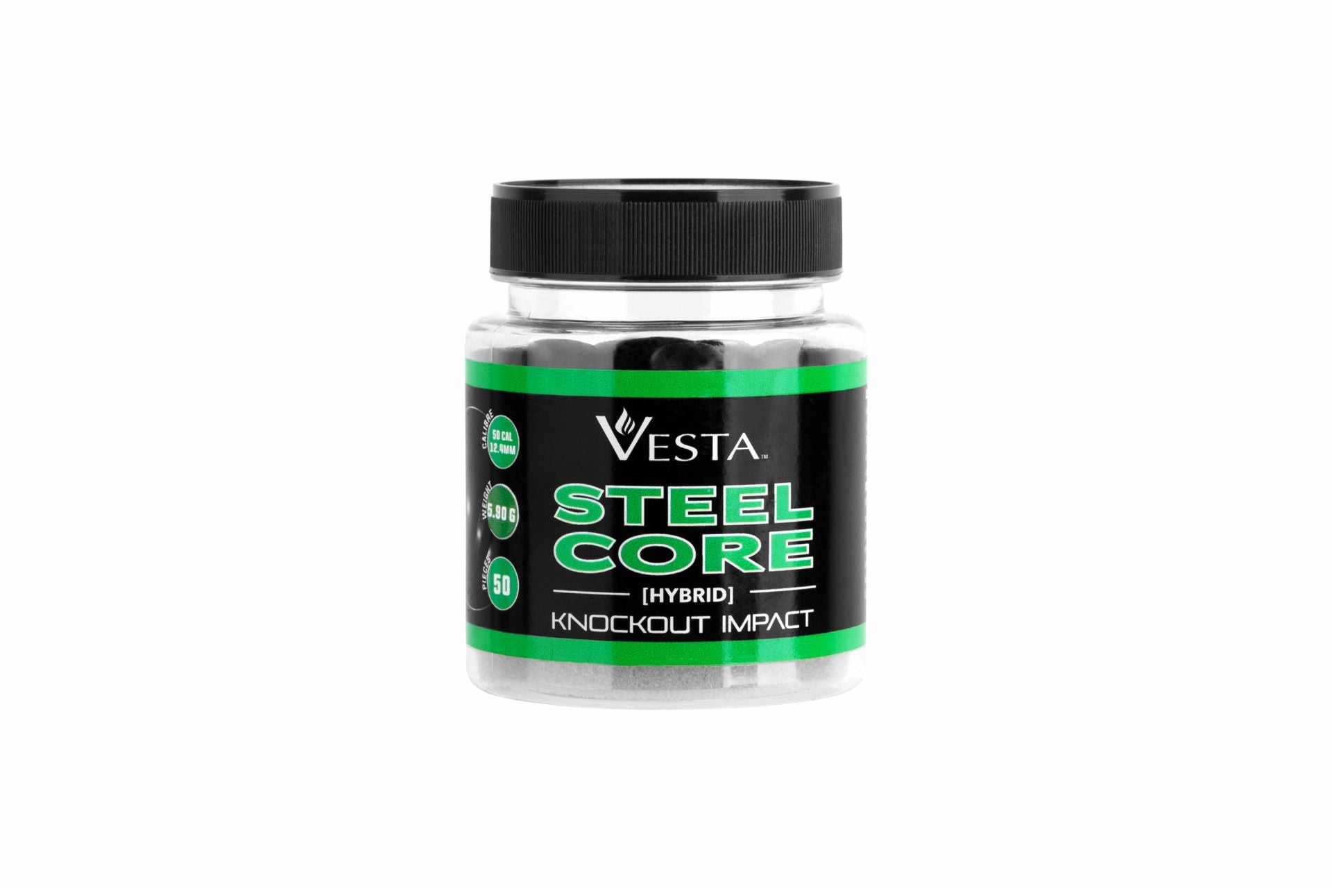 Vesta Steel Core Balls Kal. .50 RAM - 50 Stück