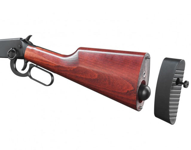 Walther Lever Action Steel Finish CO2 Luftgewehr 4,5mm