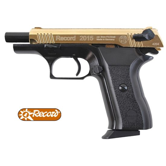 Record Mod. 2015 bicolor gold / brüniert Schreckschusspistole 9 mm PAK