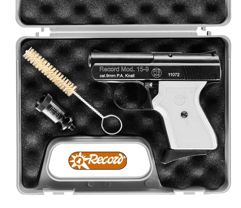 Record Mod. 15-9 Snowflake Schreckschusspistole 9 mm PAK, brüniert