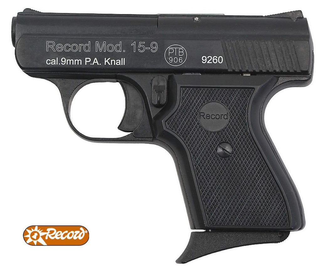 Record Mod. 15-9 Schreckschusspistole 9mm PAK brüniert