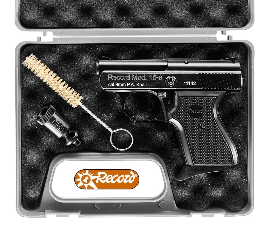 Record Mod. 15-9 Schreckschusspistole 9mm PAK brüniert
