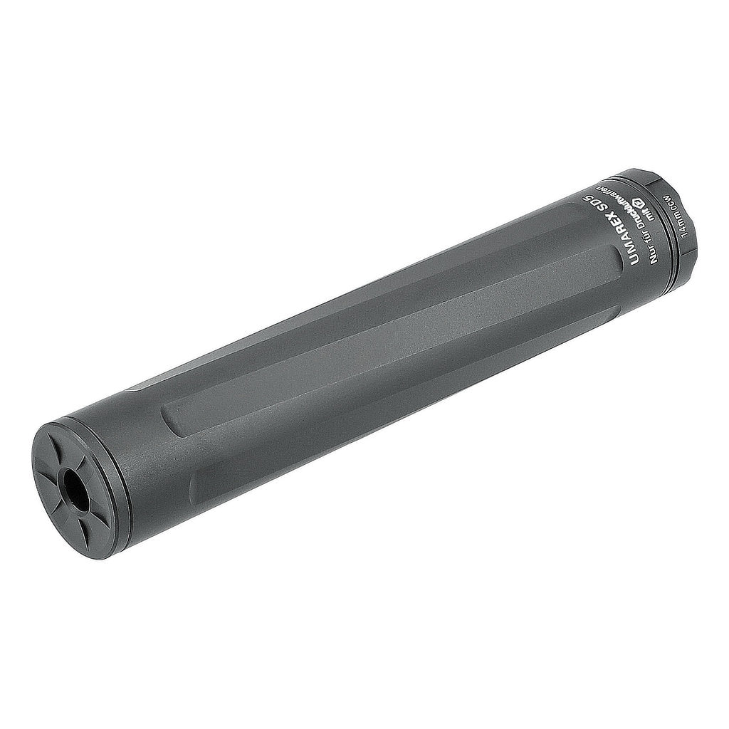Umarex Schalldämpfer SD5 für Luftdruckwaffen 4,5mm und 5,5mm - 14mm CCW & 1/2" UNF