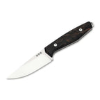 Böker AK1 Droppoint MagnaCut Maserbirke Black | EDC Messer