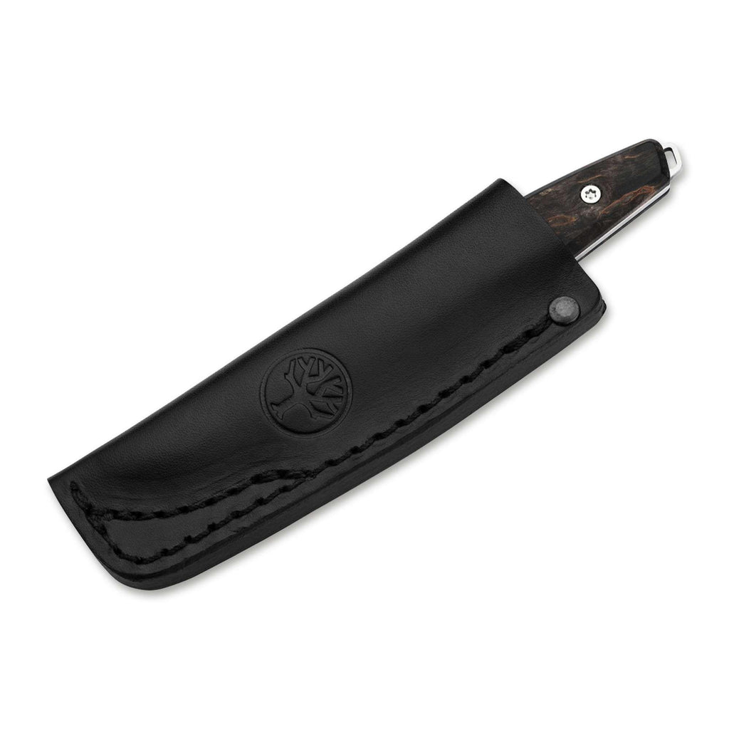 Böker AK1 Droppoint MagnaCut Maserbirke Black | EDC Messer