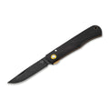 Böker Plus Rusticus Medium All Black | Taschenmesser mit Ebenholzgriff