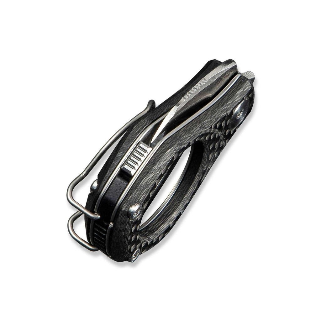 CIVIVI Pyrus 14C28N CF – Kompaktes Fingermesser mit Carbon-Griff