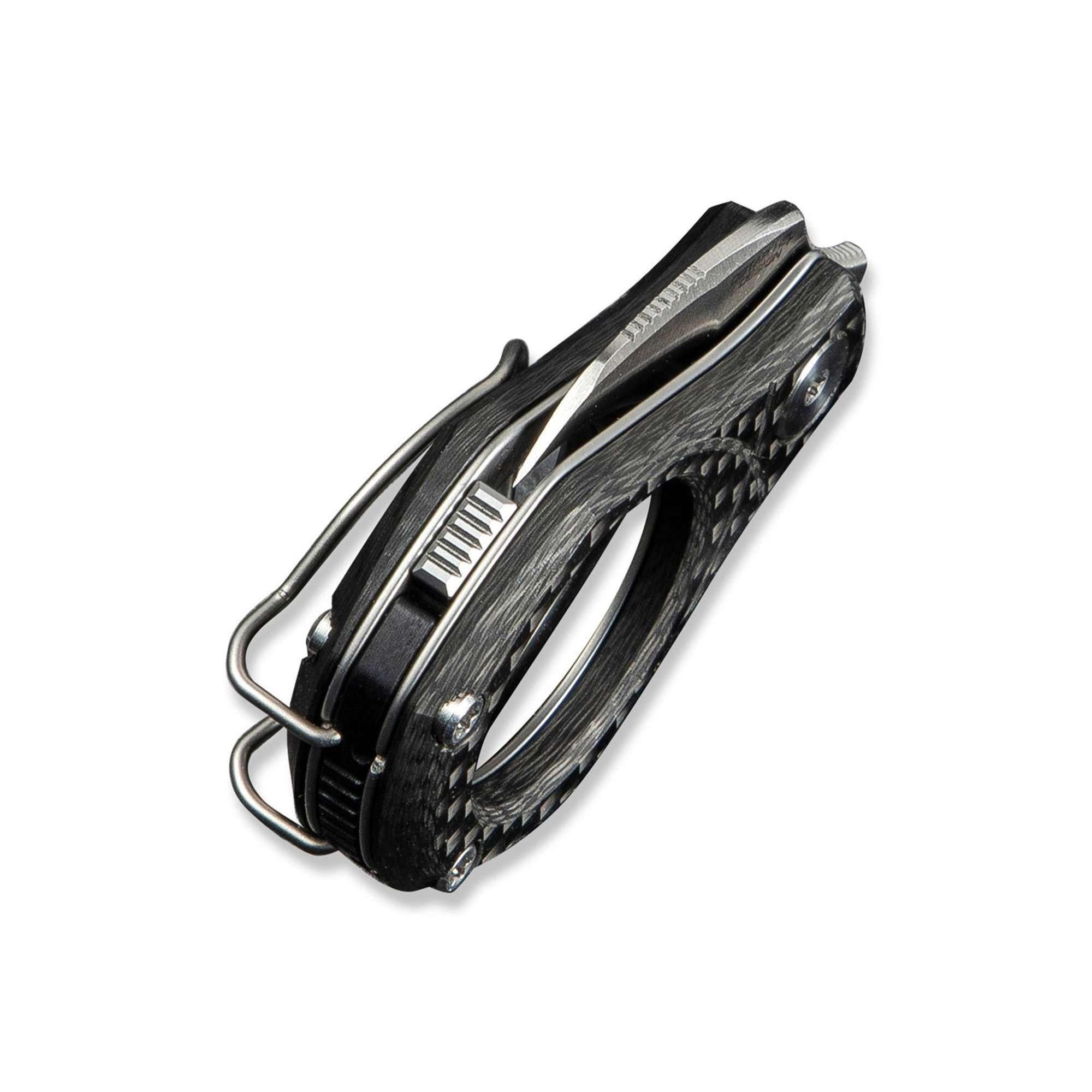CIVIVI Pyrus 14C28N CF – Kompaktes Fingermesser mit Carbon-Griff