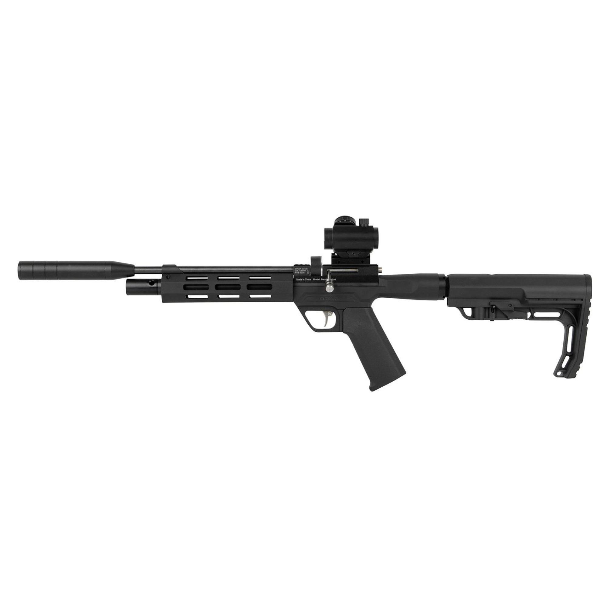 DIANA Bandit Tactical 4,5 mm PCP-Pressluftpistole