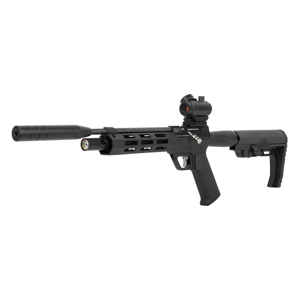 DIANA Bandit Tactical 4,5 mm PCP-Pressluftpistole inkl. Reddot