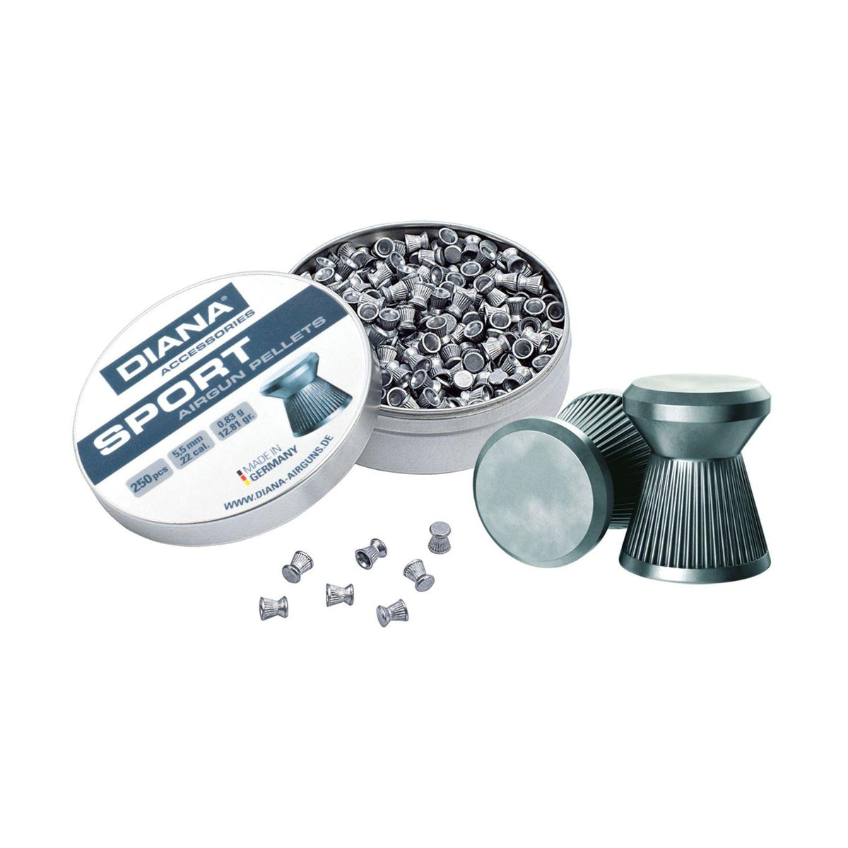 Diana Sport Diabolos Flachkopf 5,5mm