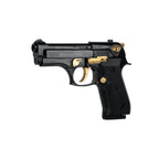 GSG Ekol Firat Compact Schwarz-Gold 9mm PAK Schreckschuss