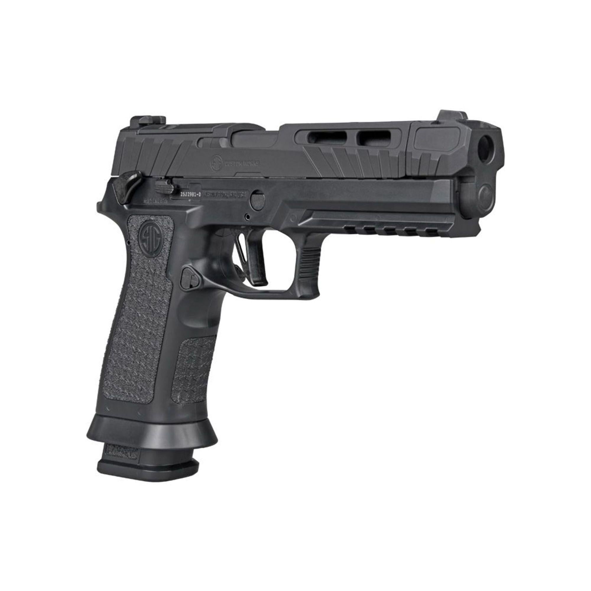 SIG Sauer P320 SPECTRE Comp Blackout CO₂ Blowback Luftpistole – 4,5 mm BB