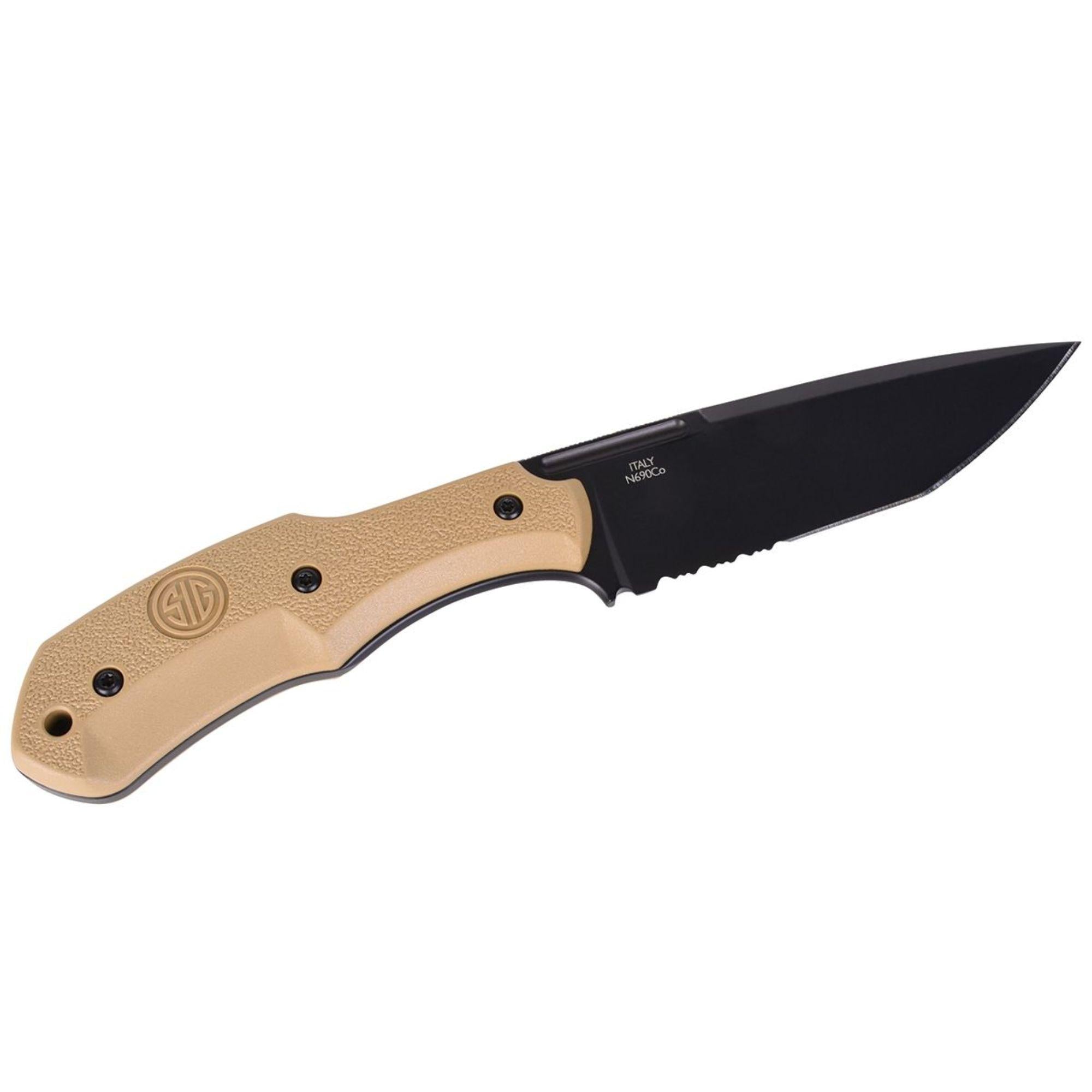 Sig Sauer M3 Einsatzmesser Coyote | Wellenschliff