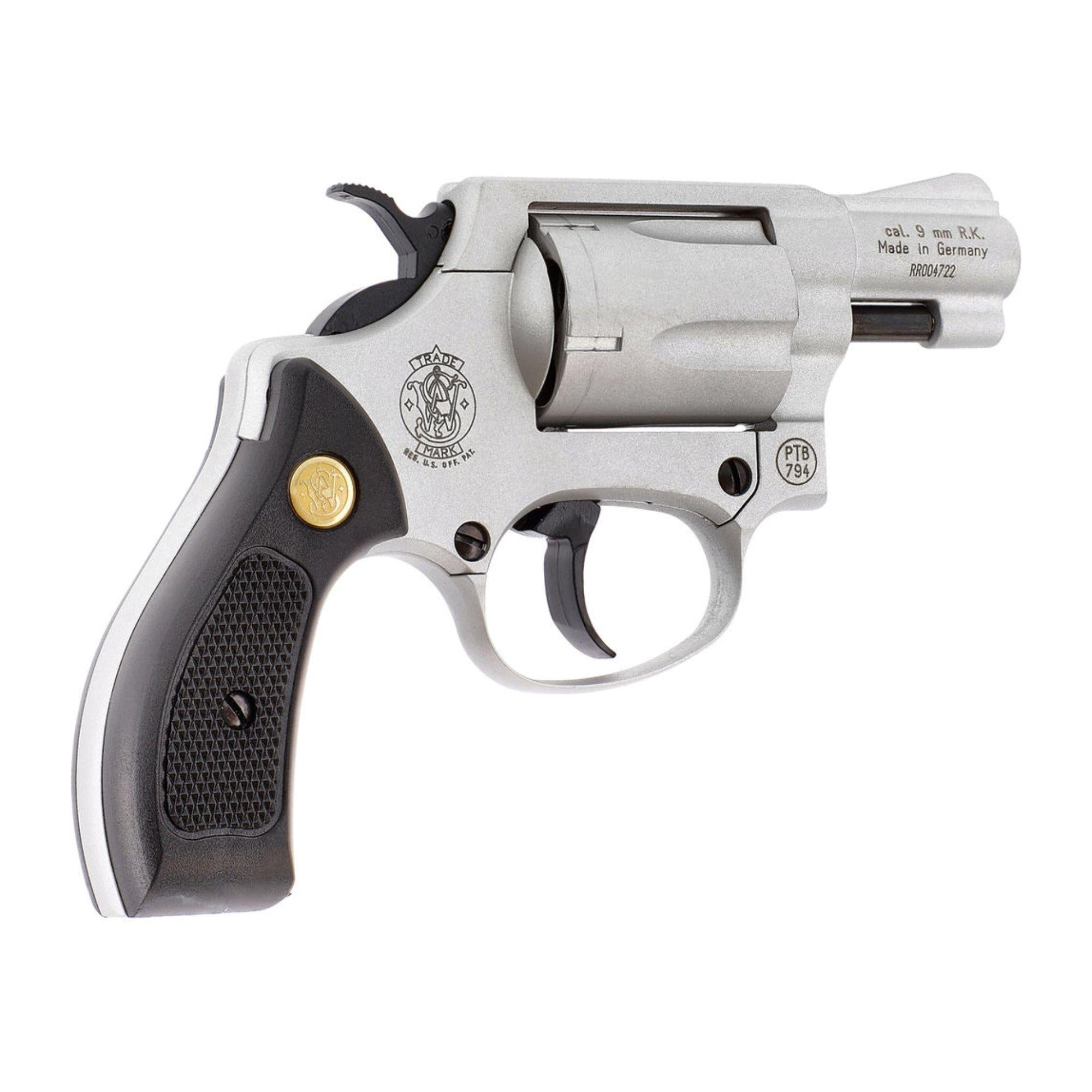 Smith & Wesson Chiefs Special Schreckschuss Revolver Vernickelt 9mm RK