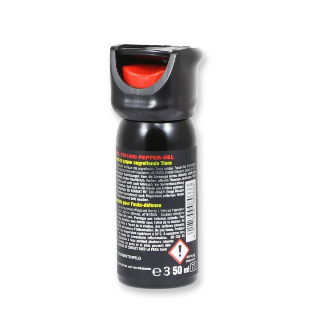 TW1000 Pepper-Gel Pfefferspray Abwehrspray 50ml Tierabwehrspray