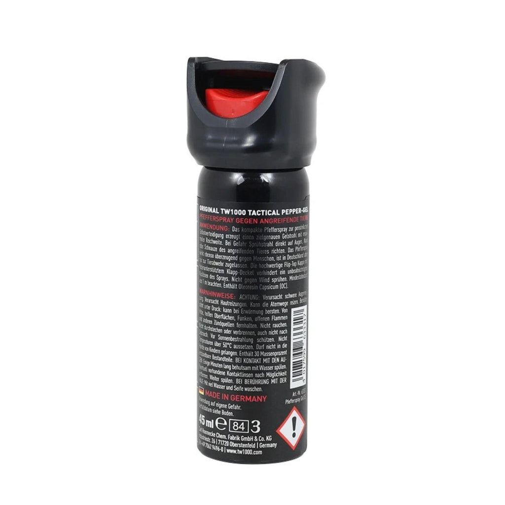 TW1000 Tactical 360° PepperGel Pfeffer-Abwehrspray 45ml